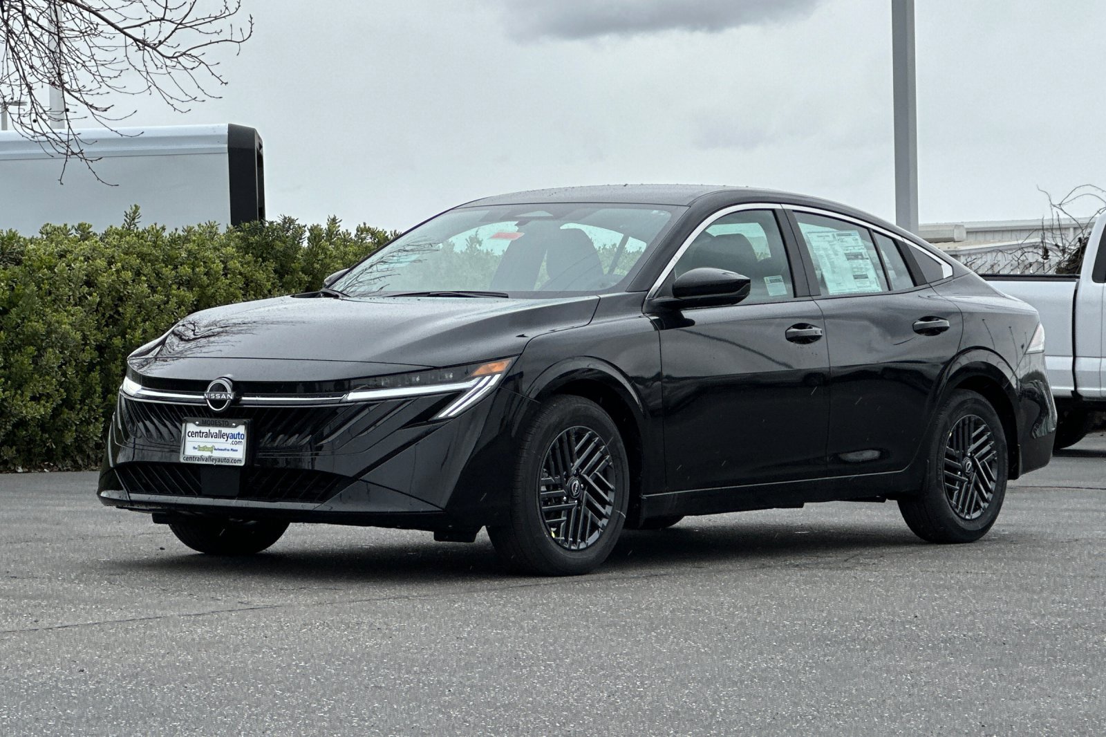 New 2026 Super Black Nissan SV image 8
