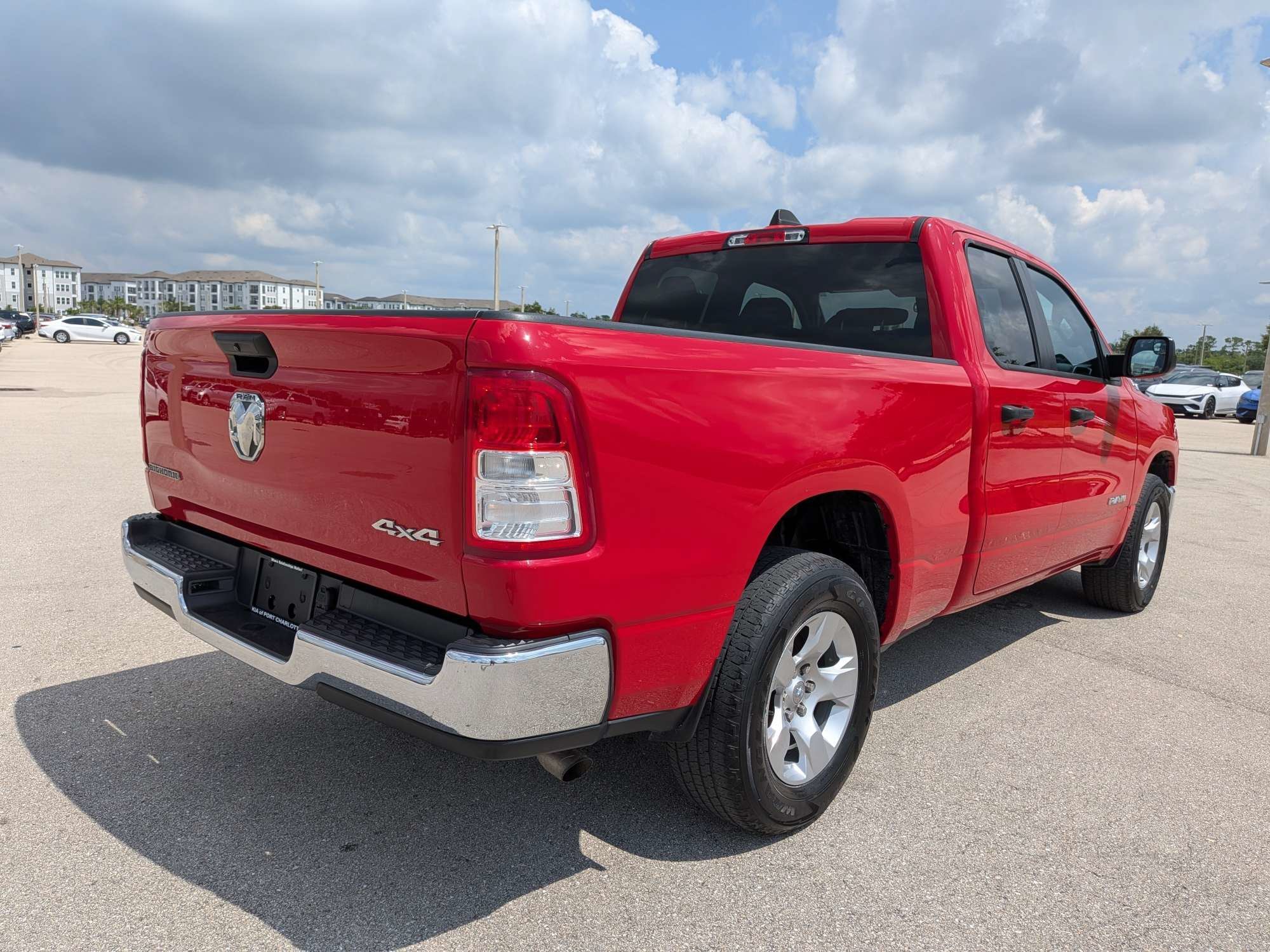 Used 2023 Flame Red Clearcoat Ram Big Horn image 5