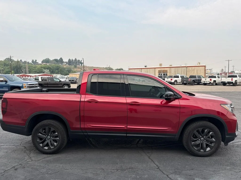 Used 2022 Radiant Red Metallic II Honda Sport image 2