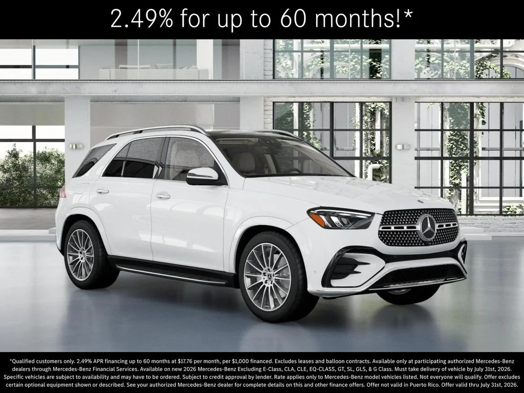 New 2026 Polar White Mercedes-Benz GLE 350 image 11