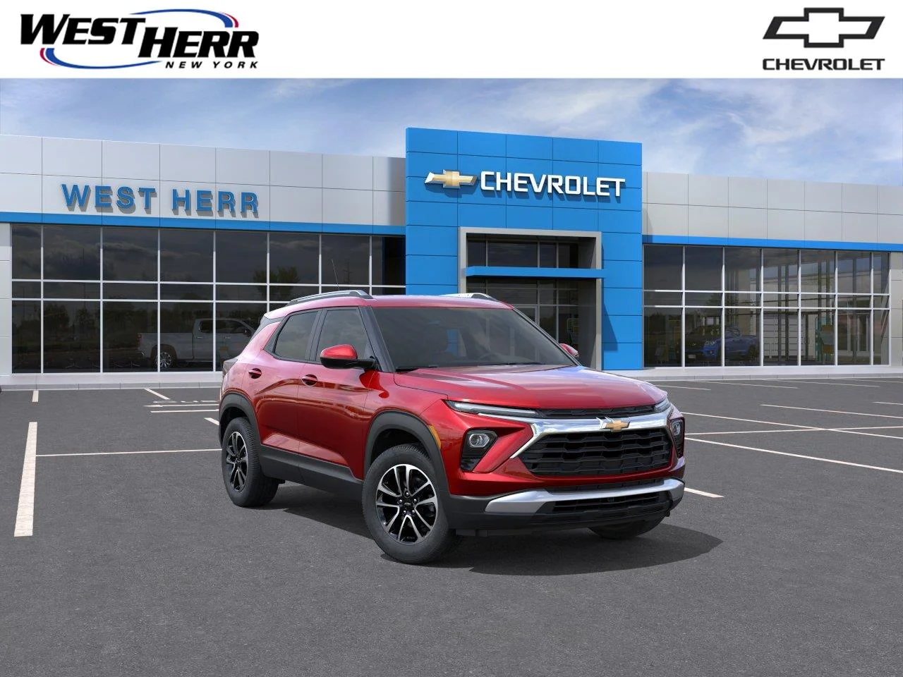 New 2026 Apex Red Chevrolet LT image 1