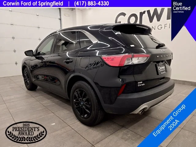 Certified Used 2022 Agate Black Metallic Ford SE image 4