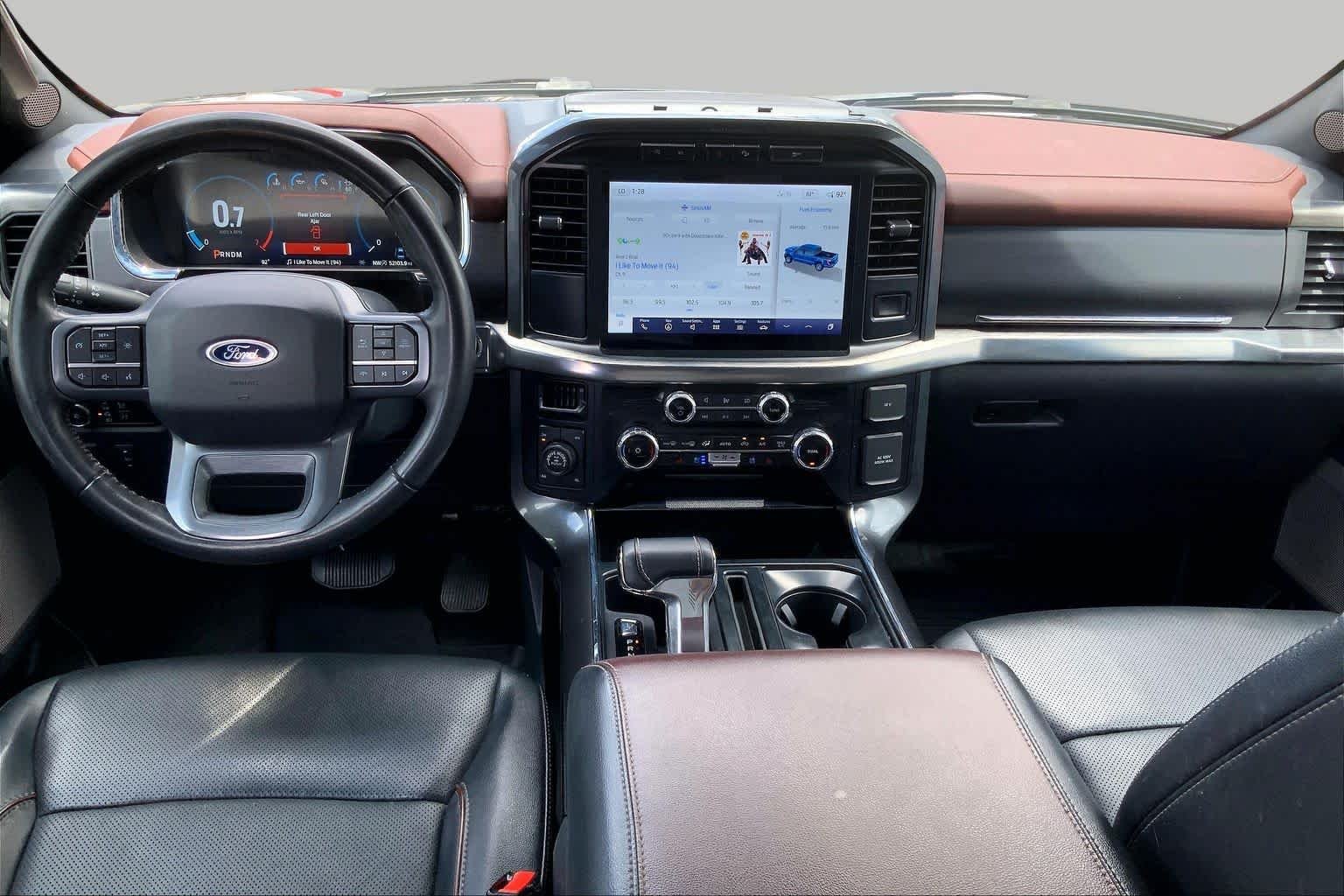 Used 2023 Carbonized Gray Metallic Ford LARIAT image 16