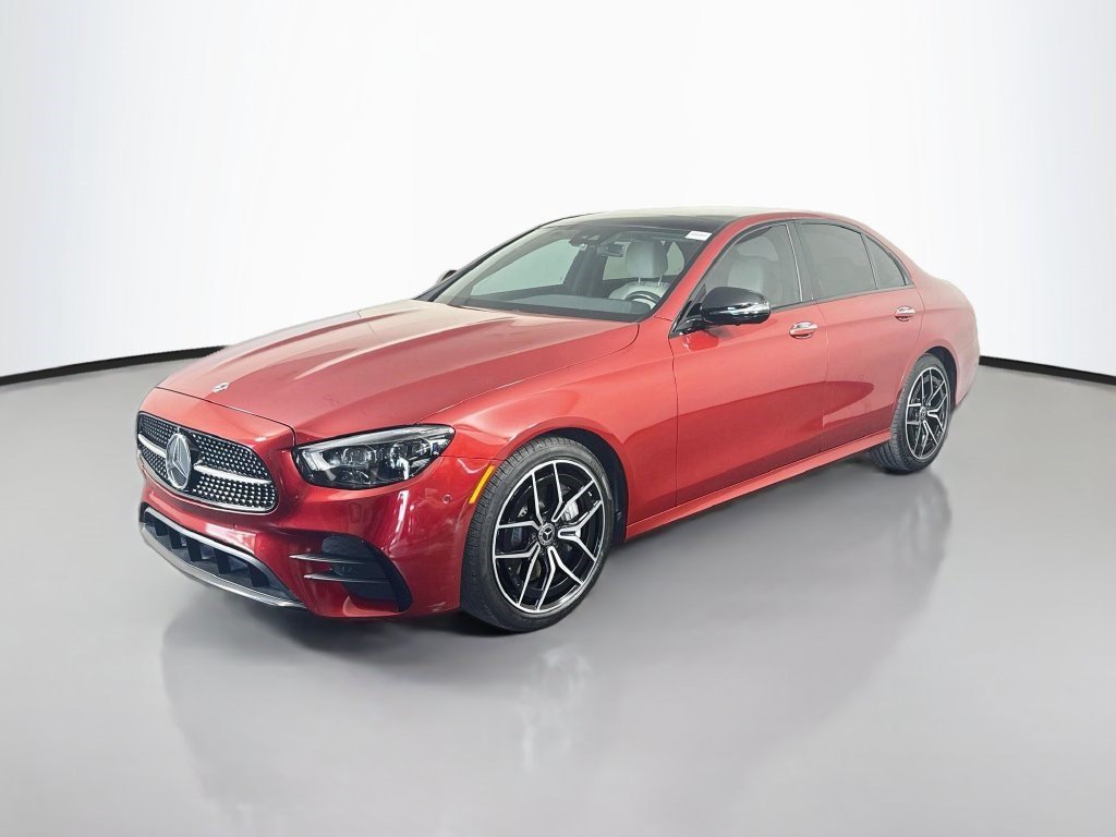 Used 2022 Rubellite Red Metallic Mercedes-Benz E 350 image 3