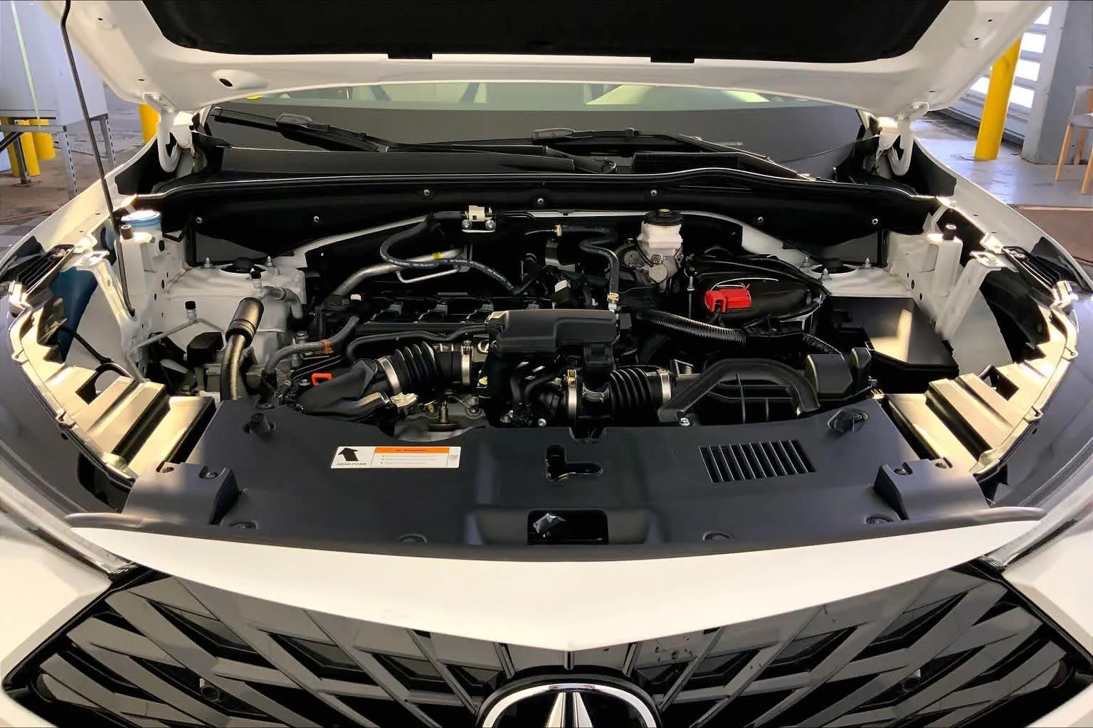Certified Used 2025 Platinum White Pearl Acura With A-Spec Advance Package image 30