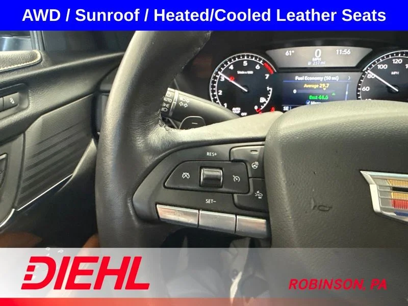 Used 2024 Black Cadillac Premium Luxury image 27