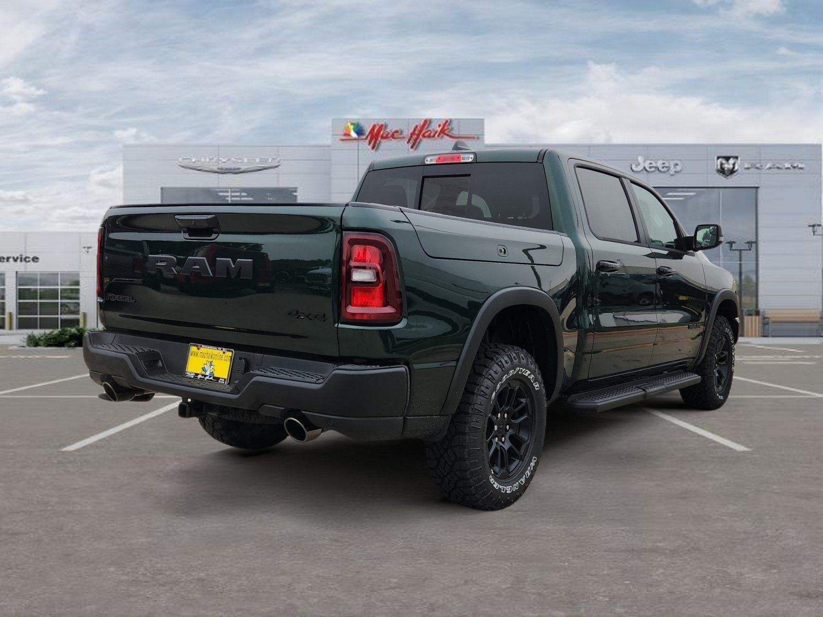 New 2026 Serrano-Green Metallic Exterior Paint RAM Rebel image 5