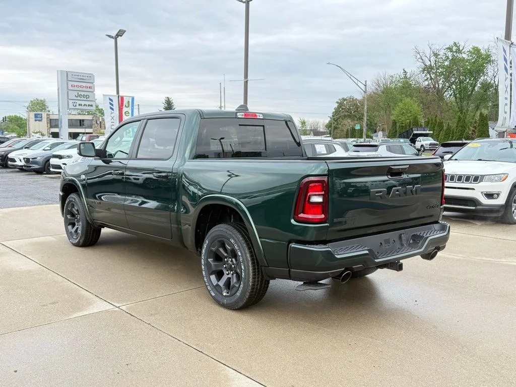 New 2026 Serrano-Green Metallic Exterior Paint RAM Big Horn/Lone Star image 5