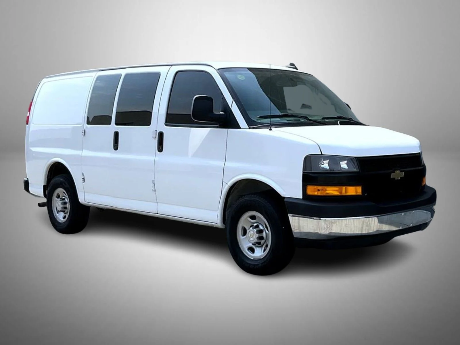 Used 2021 White Chevrolet Work Van image 3