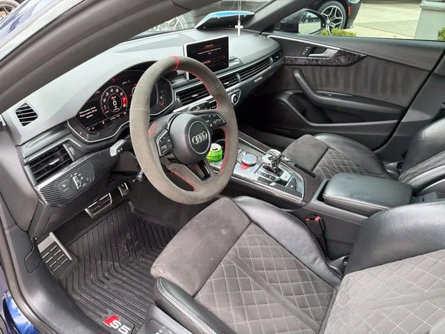 Used 2018 Blue Audi 3.0T Premium Plus image 6