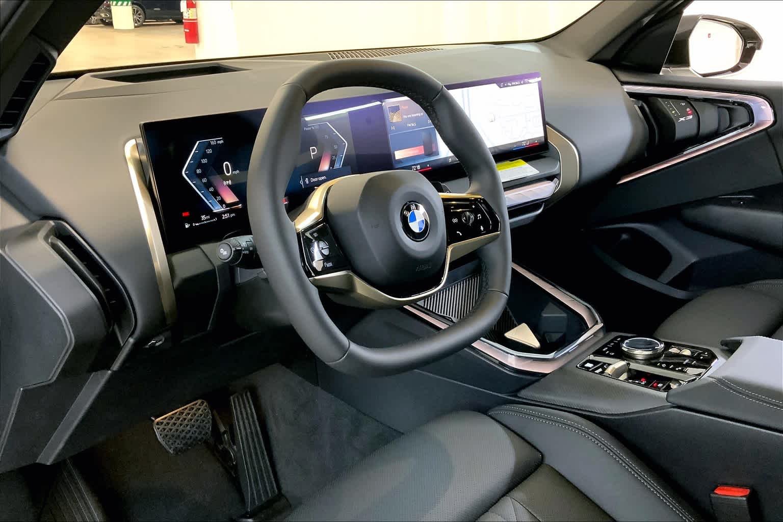 Used 2025 Black Sapphire Metallic BMW 30 xDrive image 8