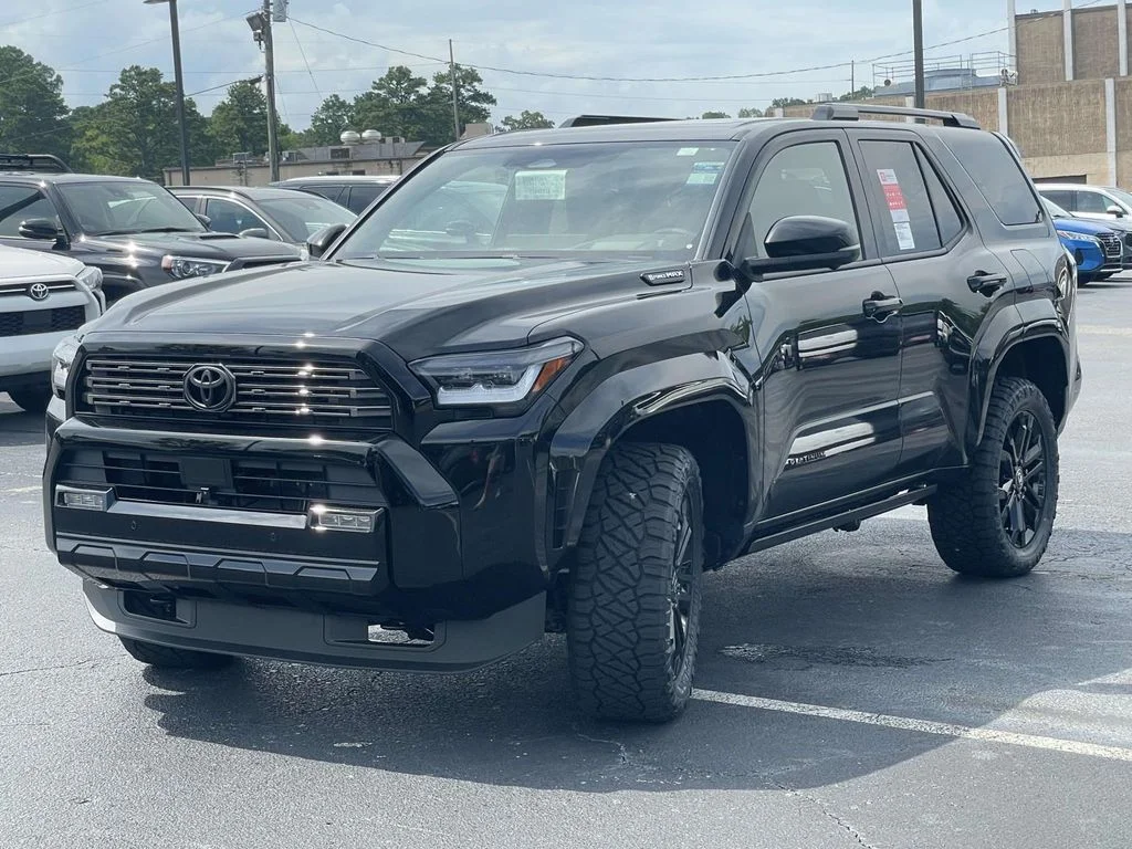 New 2026 Black Toyota Platinum image 5