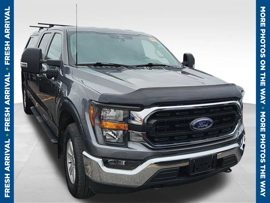 Certified Used 2023 Gray Ford XLT image 1