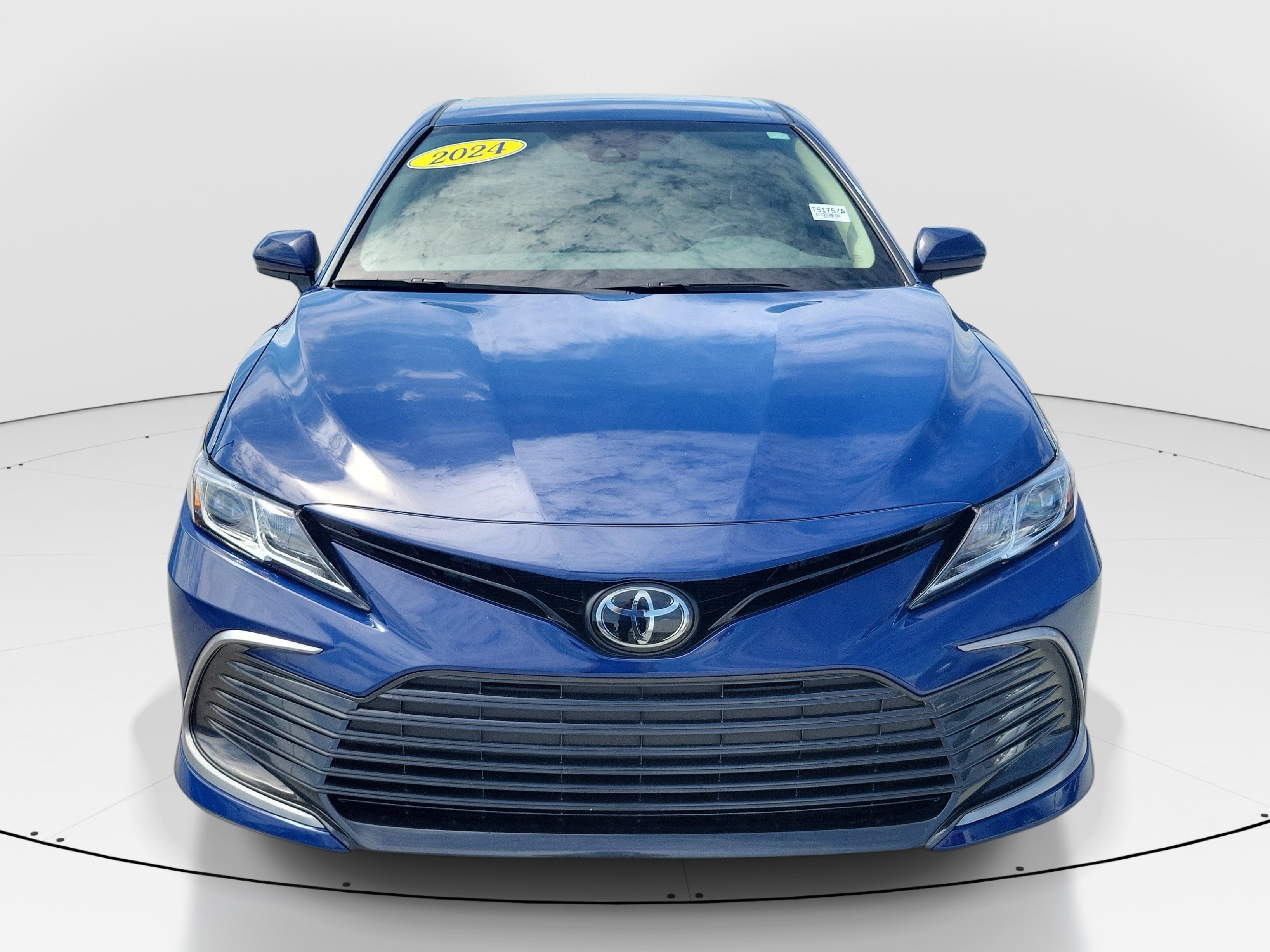 Used 2024 Blue Toyota LE image 2