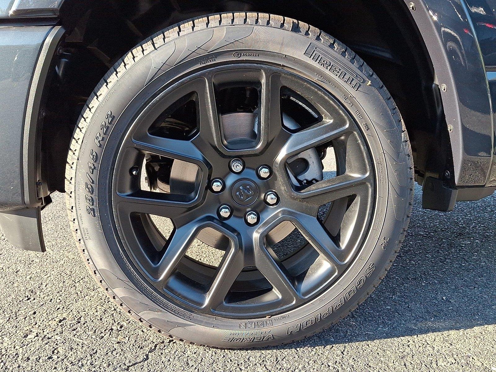 New 2027 Forged Blue Metallic Exterior Paint RAM Laramie image 5