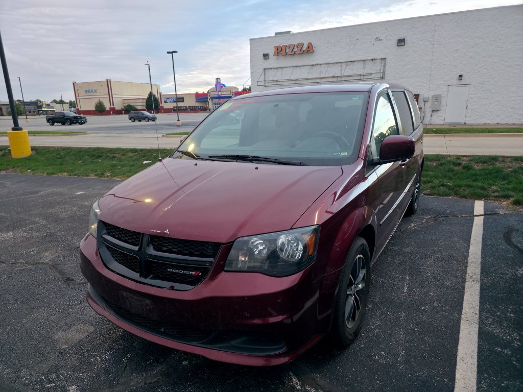 Used 2017 Octane Red Pearlcoat Dodge SE Plus image 2
