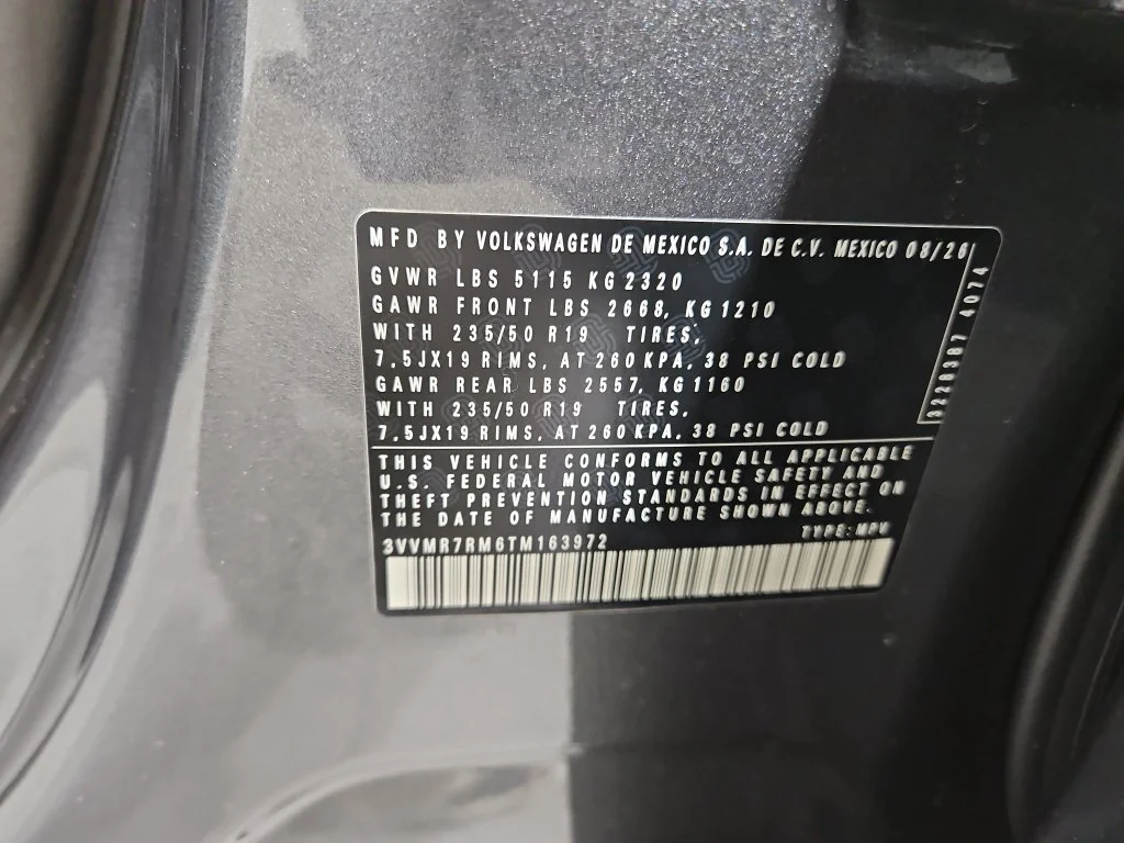 New 2026 Gray Volkswagen 2.0T SE image 29