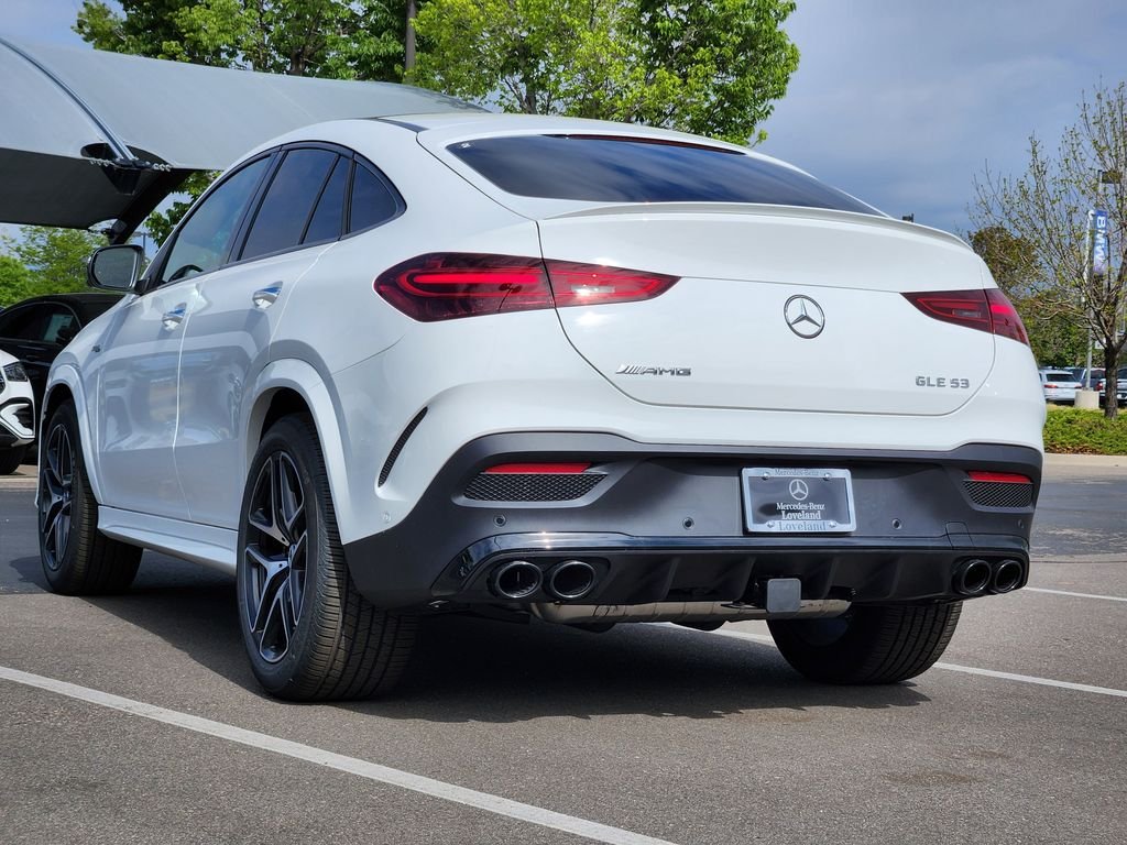 New 2026 Polar White Mercedes-Benz AMG® GLE53 COUPE 4MATIC image 6
