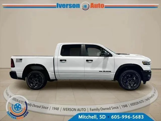 New 2026 Bright White Clear-Coat Exterior Paint RAM BIG HORN image 8