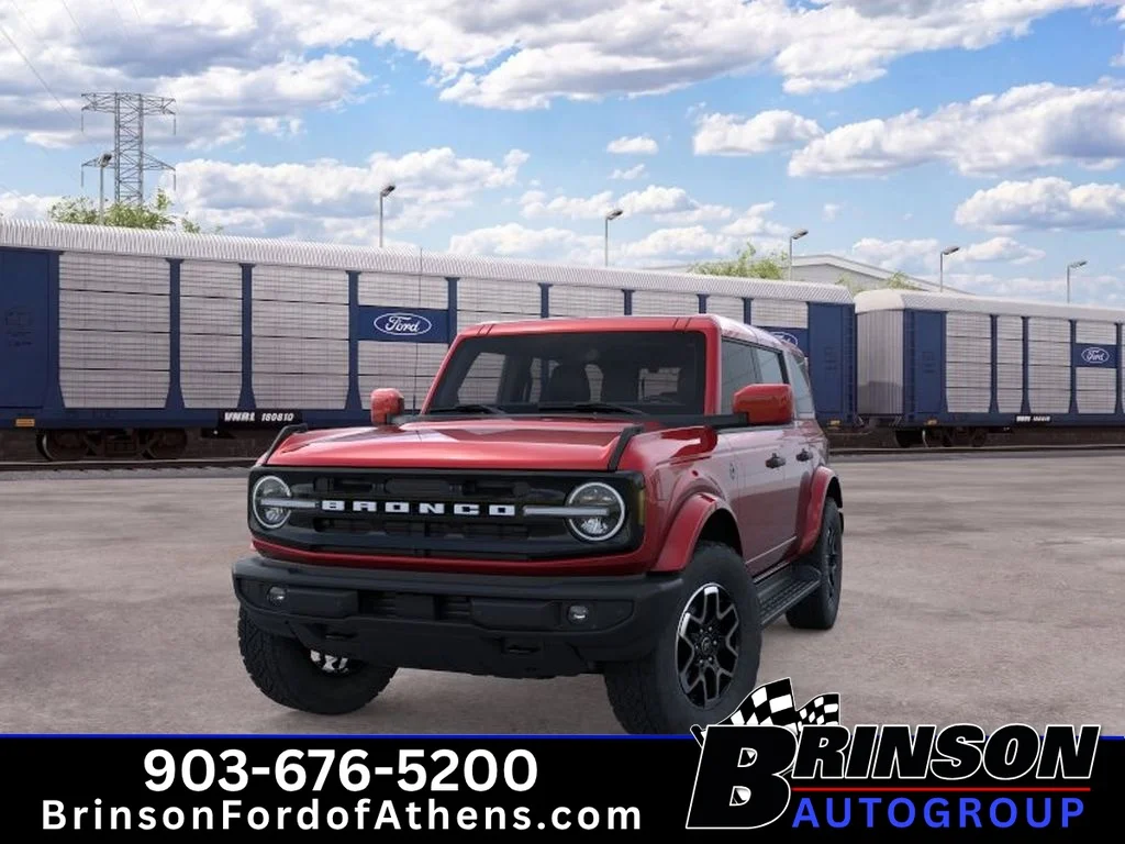 New 2026 Ruby Red Metallic Tinted Clearcoat Ford Outer Banks® image 2