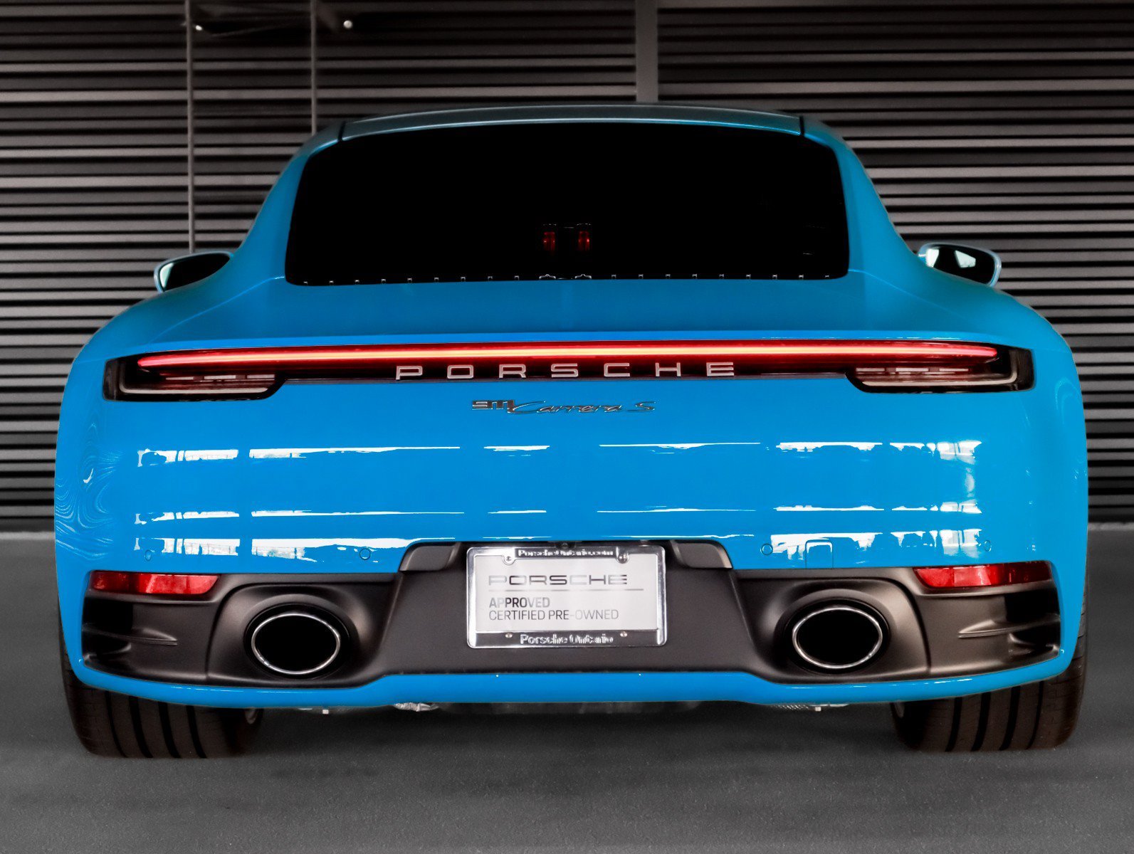 Certified Used 2021 Miami Blue Porsche Carrera S Coupe image 9