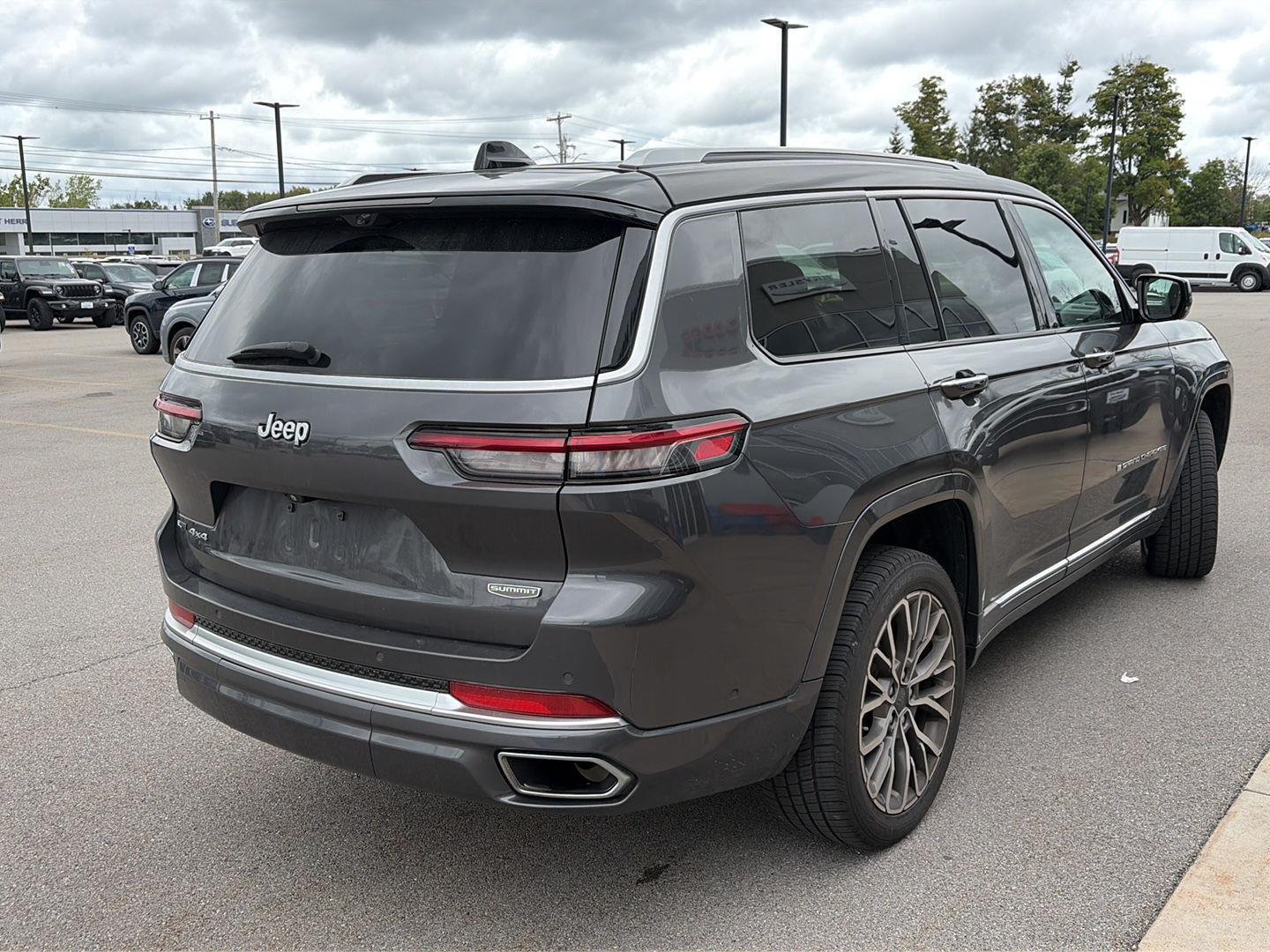Used 2021 Baltic Gray Metallic Clearcoat Jeep Summit Reserve image 2