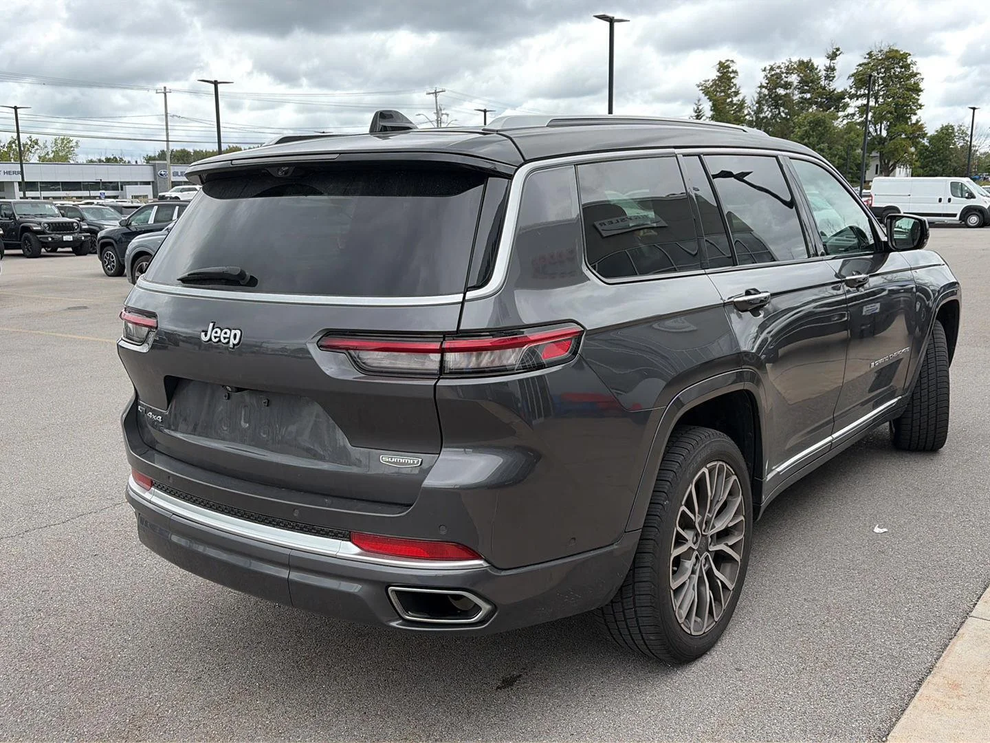 Used 2021 Baltic Gray Metallic Clearcoat Jeep Summit Reserve image 2