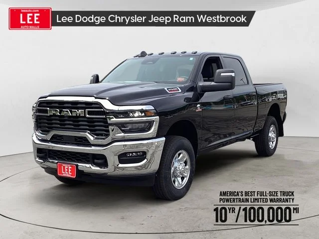 New 2026 Diamond Black Ram TRADESMAN CREW CAB 4X4 6