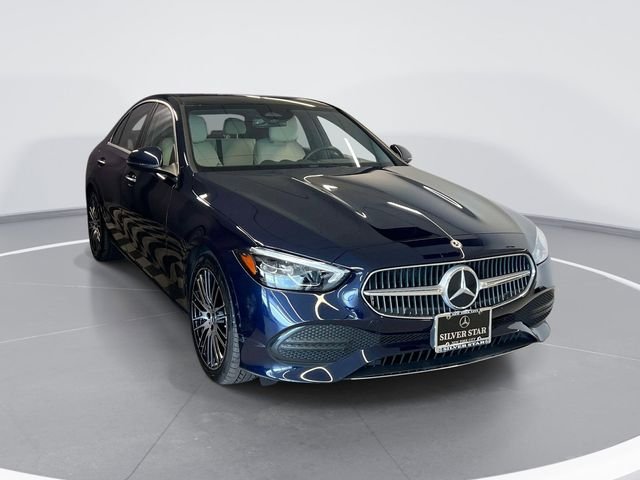 Certified Used 2022 Blue Mercedes-Benz C 300 image 3