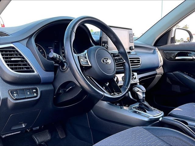 Used 2021 Dark Ocean Blue/w Kia S image 8