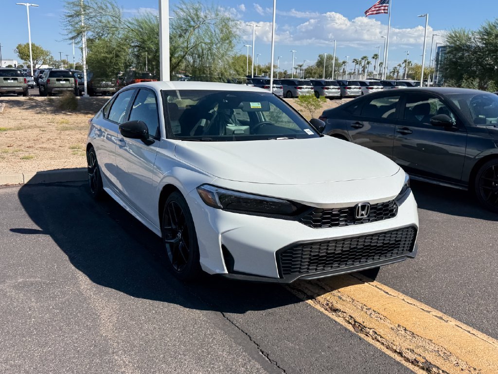New 2026 Platinum White Pearl Honda Sport image 3
