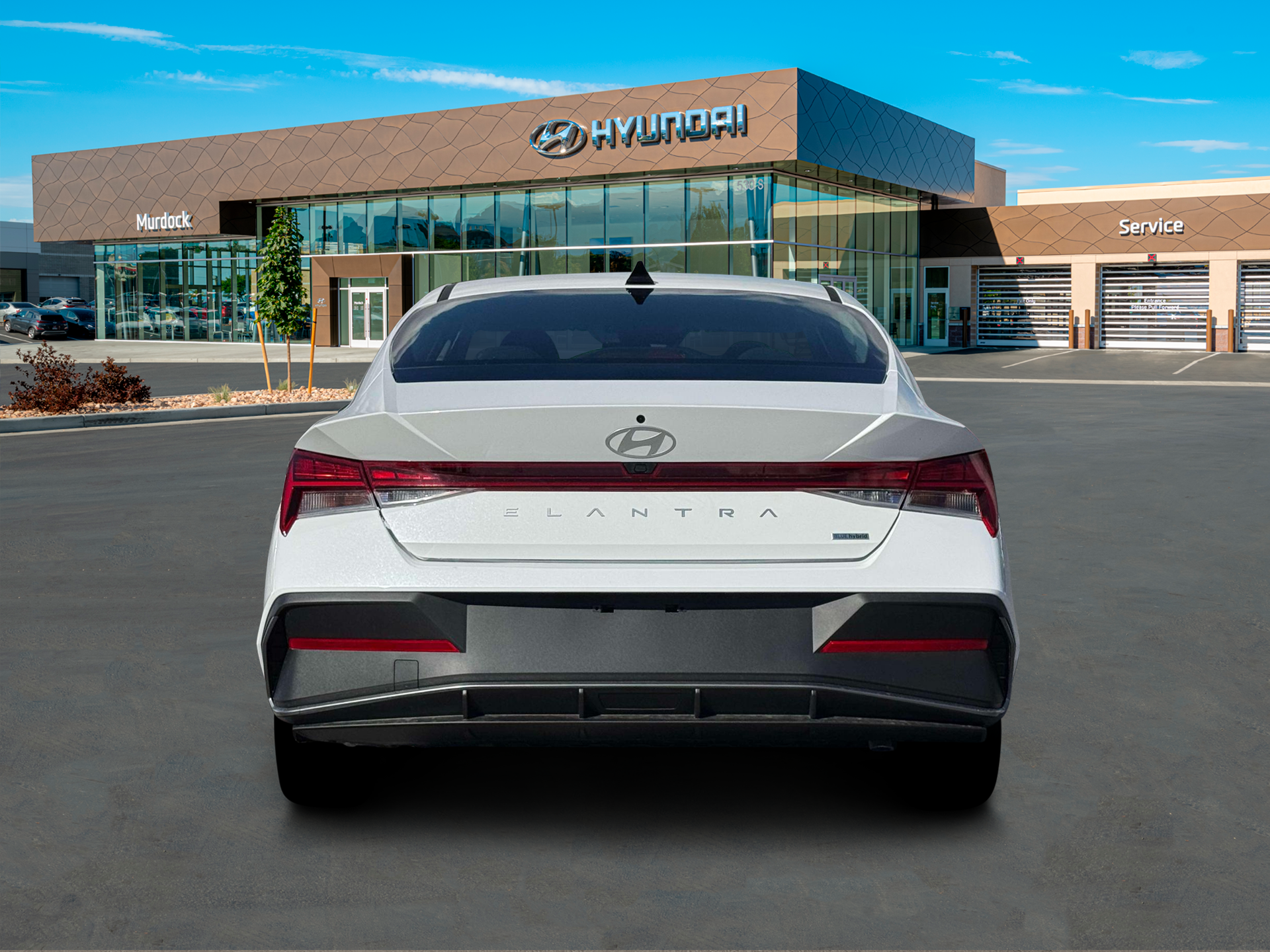 New 2026 Serenity White Hyundai Blue image 6
