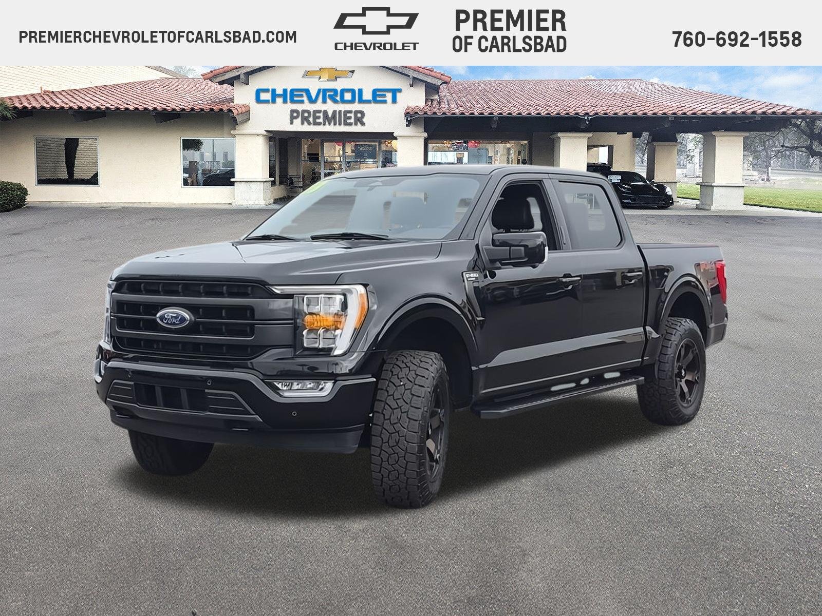 Used 2023 Black Ford Lariat image 1