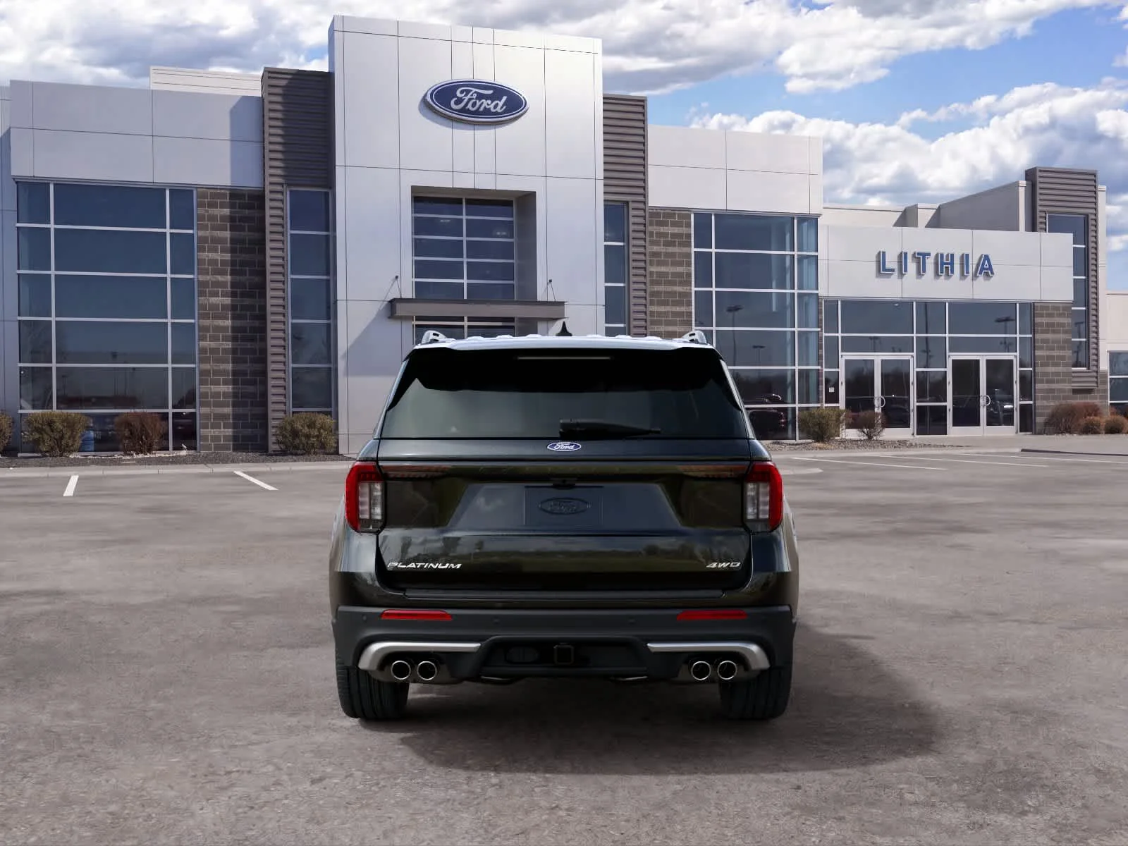 New 2027 Agate Black Metallic Ford Platinum™ image 7