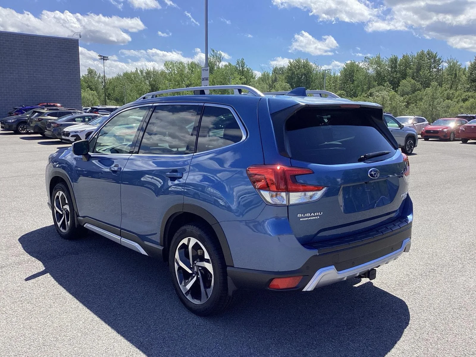 Used 2023 Horizon Blue Pearl Subaru Touring image 4