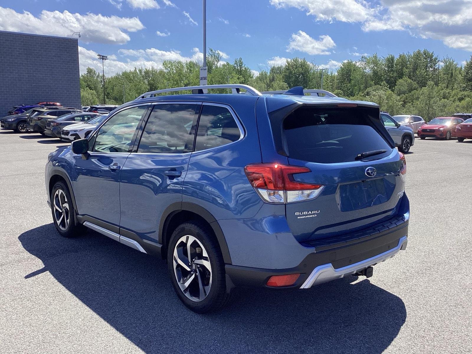 Used 2023 Horizon Blue Pearl Subaru Touring image 4