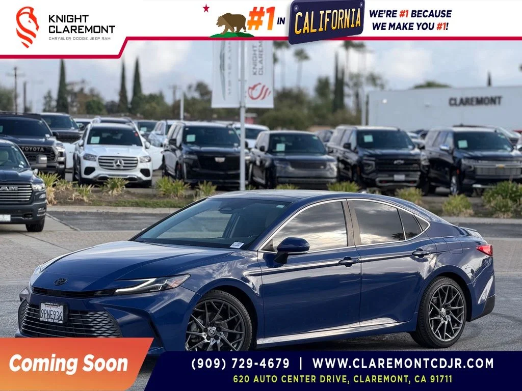 Used 2025 Blue Toyota XLE image 1