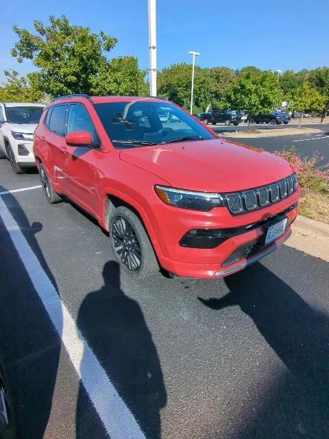 Used 2022 Red Jeep Limited image 2