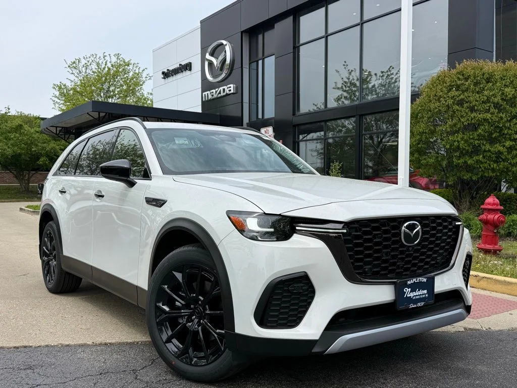 New 2026 Rhodium White Premium Mazda 3.3 Turbo Premium Plus AWD image 1