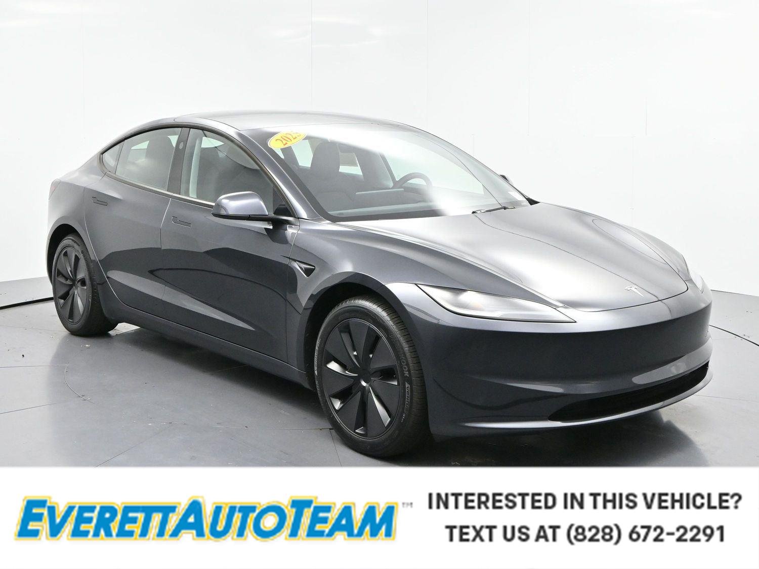 Used 2025 Stealth Grey Tesla Long Range image 1