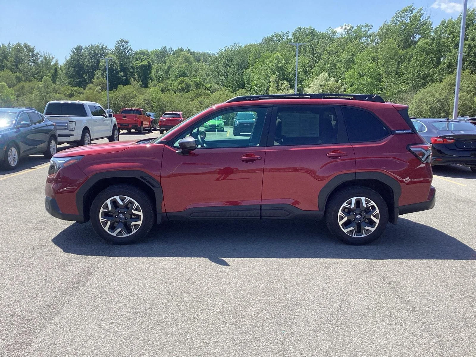 Used 2026 Crimson Red Pearl Subaru Premium image 4