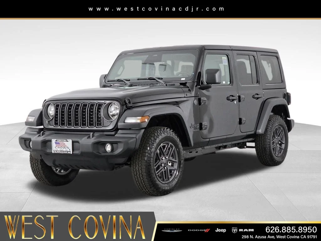 New 2025 Black Clear-Coat Exterior Paint Jeep Sport S image 1
