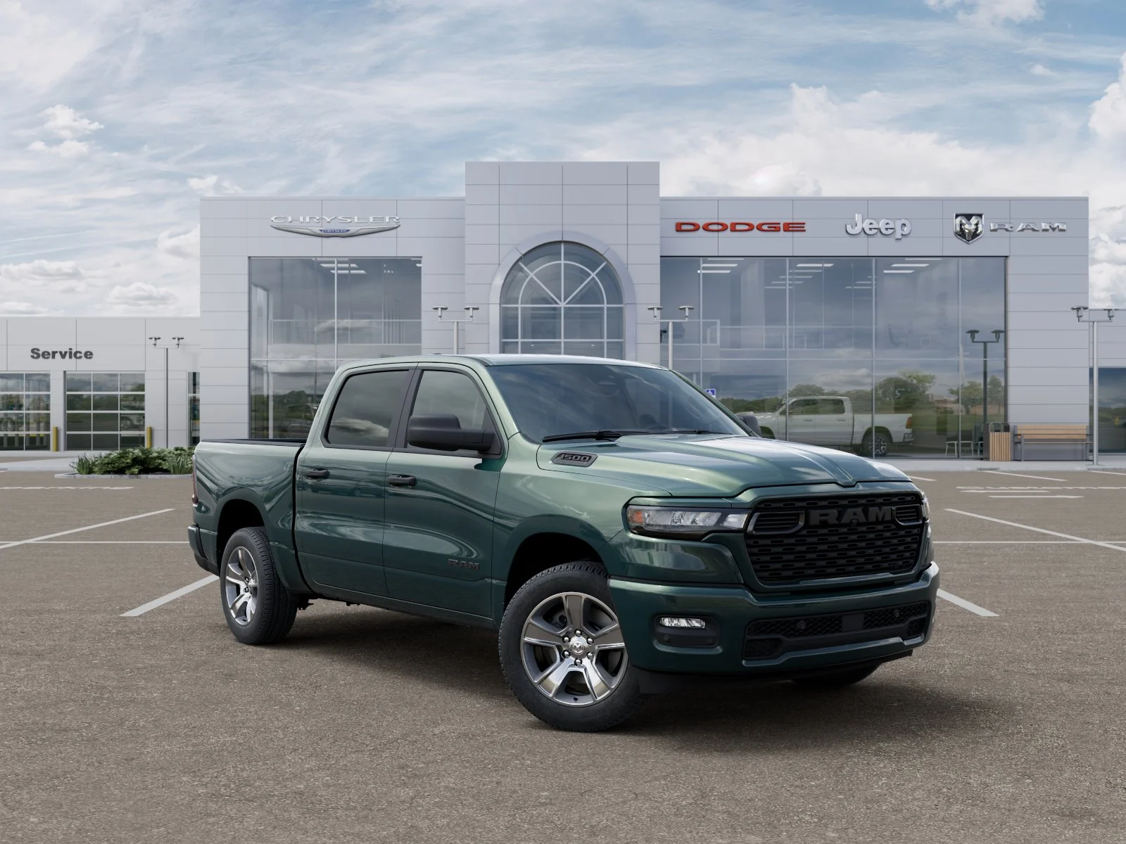 New 2026 Serrano-Green Metallic Exterior Paint RAM Express image 5