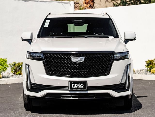 Used 2022 Crystal White Tricoat Cadillac Sport image 3