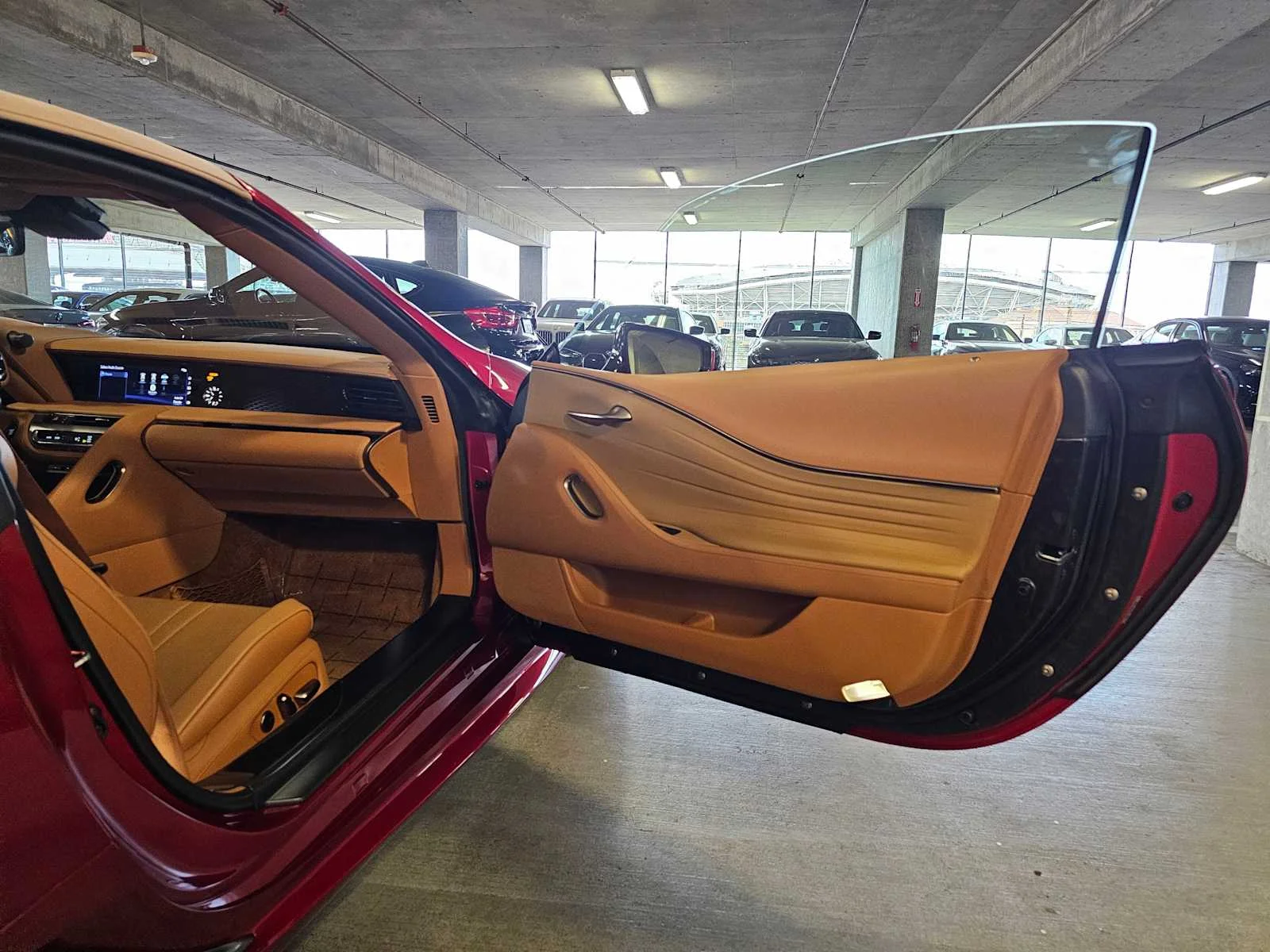Used 2021 Infrared Lexus 500 image 25