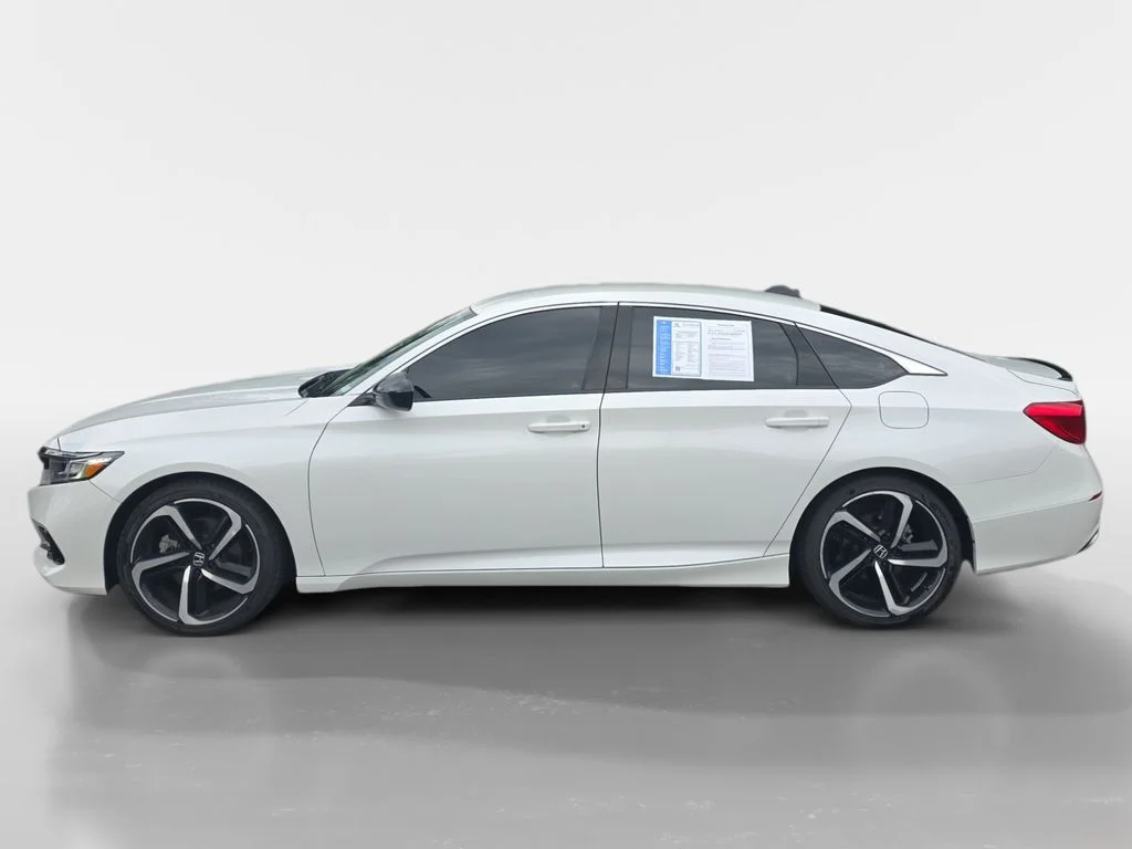 Certified Used 2022 Platinum White Pearl Honda 1.5T SPORT image 7