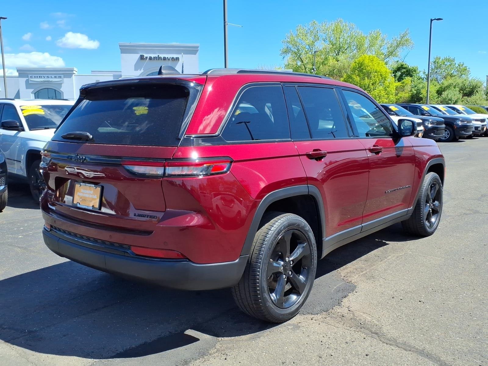 Certified Used 2023 Red Jeep Limited image 8