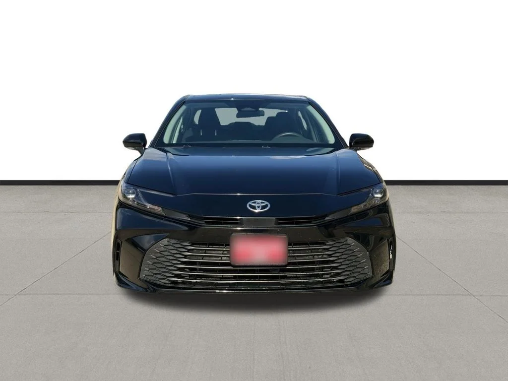 Used 2025 Midnight Black Metallic Toyota LE image 2