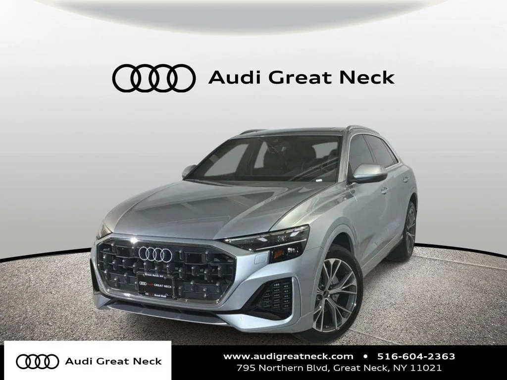 Certified Used 2025 Silver Audi 55 Premium image 1