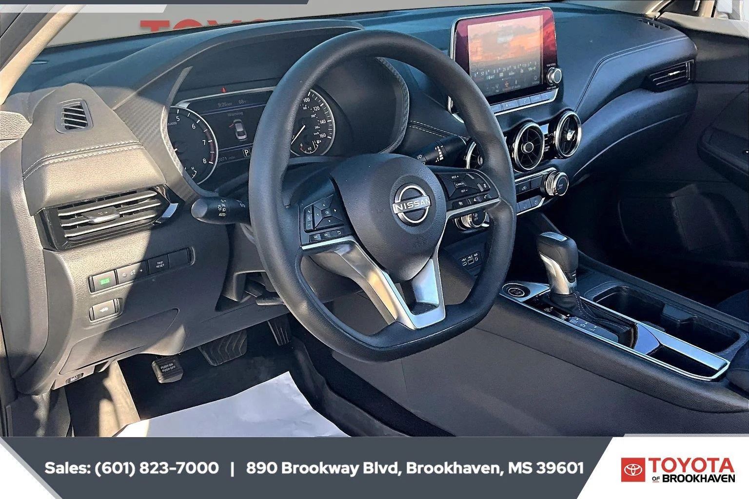 Used 2025 Atlantic Gray Metallic Nissan SV image 12